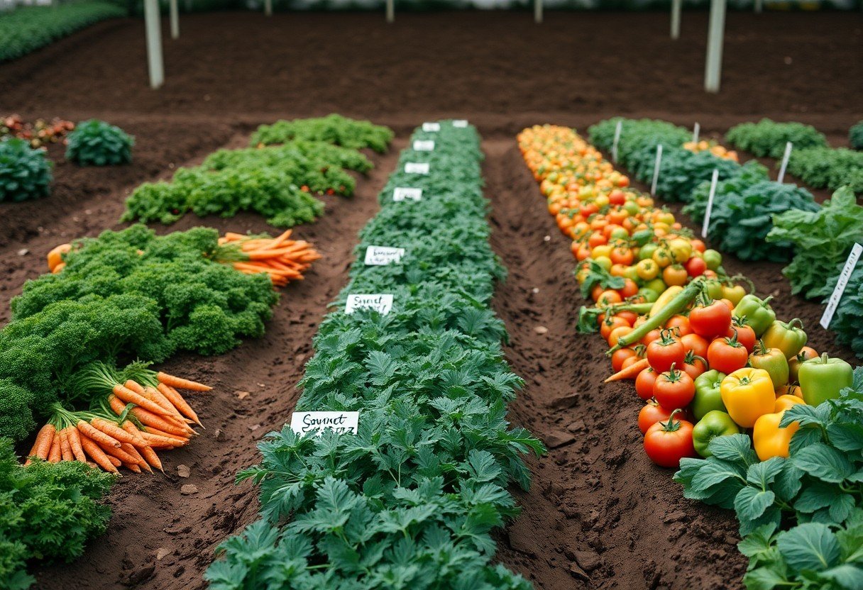 designing a vegetable layout for maximum yield ezi