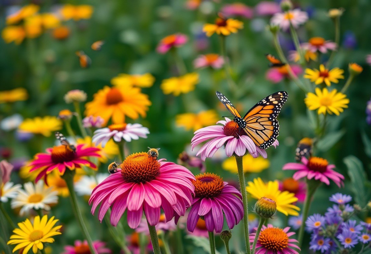 planning a pollinator garden for bees and butterflies gge